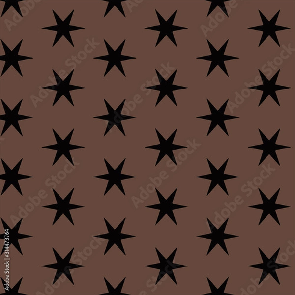 Fototapeta Seamless vector pattern in ornamental style. Geometric desing texture for gift.