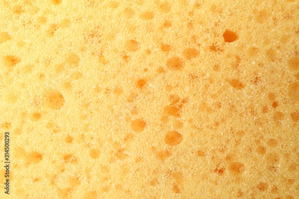 Fototapeta Sponge for washing dishes texture background, macro