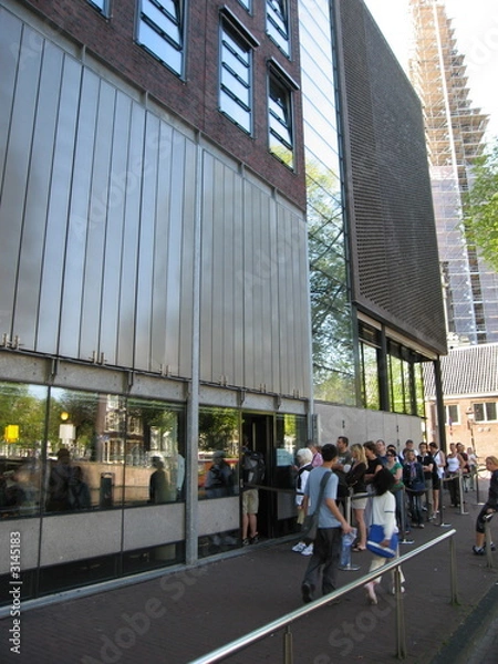 Fototapeta anne frank museum amsterdam