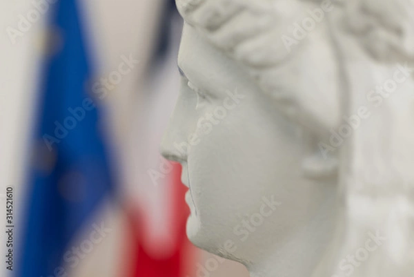 Obraz Marianne z profilu