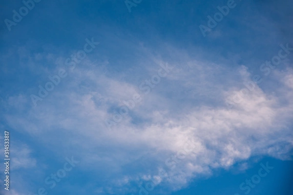Fototapeta blue sky with clouds