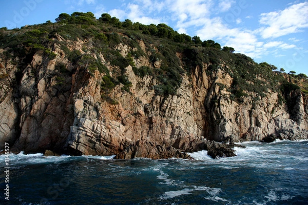 Fototapeta rocky seashore