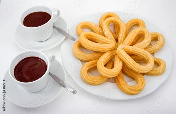 Obraz chocolate con churros