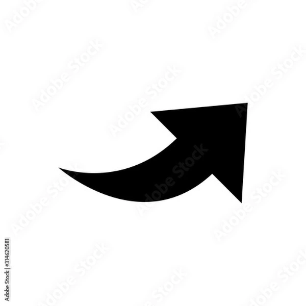 Fototapeta Arrow pointer icon