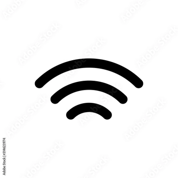 Fototapeta Signal icon trendy