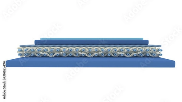 Fototapeta 3D Images for Felt and Paper Industries