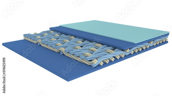 Fototapeta 3D Images for Felt and Paper Industries