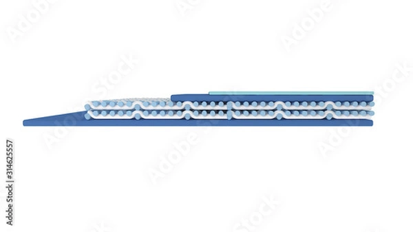 Fototapeta 3D Images for Felt and Paper Industries