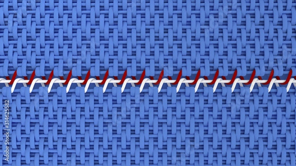 Fototapeta 3D Images for Felt and Paper Industries