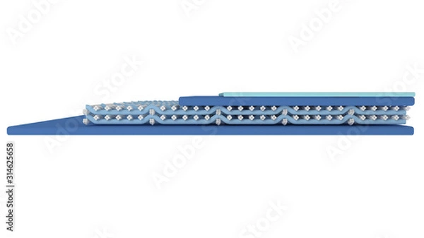 Fototapeta 3D Images for Felt and Paper Industries