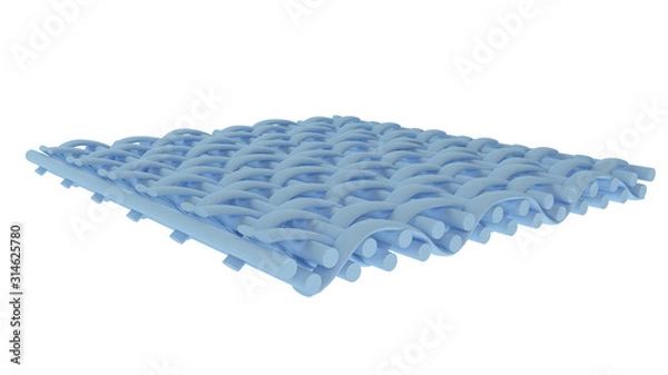 Fototapeta 3D Images for Felt and Paper Industries