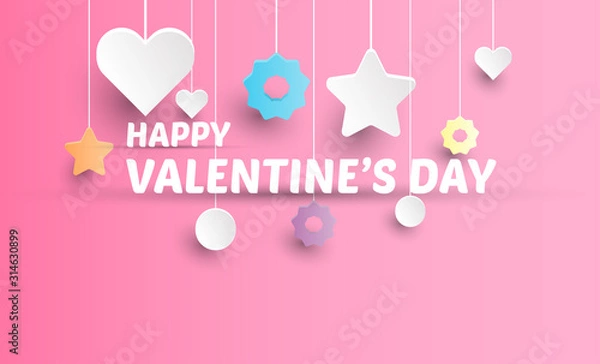 Obraz Valentine pink