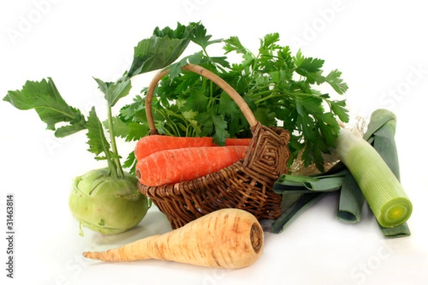 Fototapeta Suppengemüse