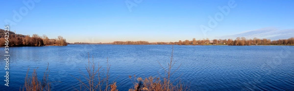 Fototapeta Vue panoramique de la Meuse de Hollande