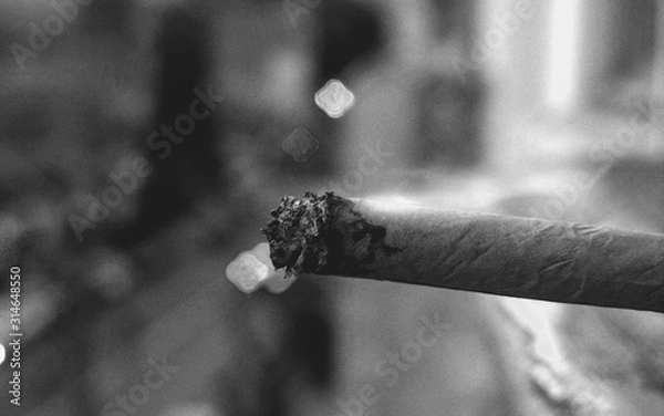 Obraz cigarette in hand