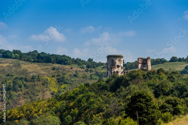 Obraz old castle ruins