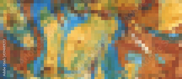 Fototapeta background color pixel. specially made