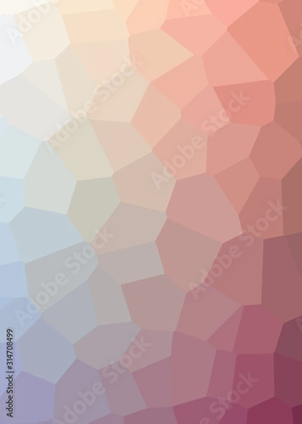 Obraz Abstract Trianglify gradient Generative Art background illustration