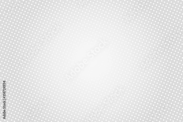 Obraz Vector simple comic book background. Halftone pattern in retro pop art style