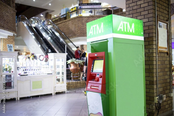 Obraz ATM booth