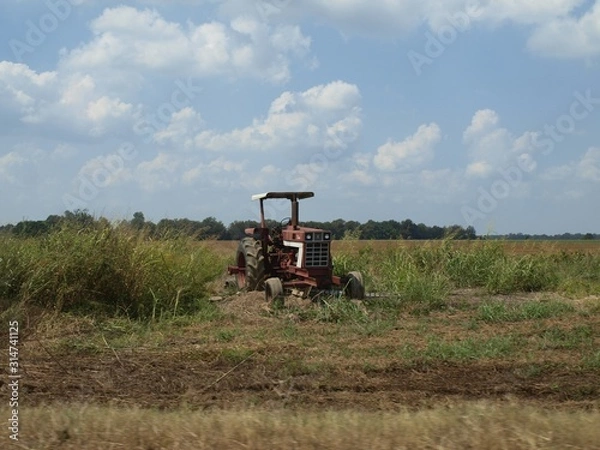 Obraz abandoned machine