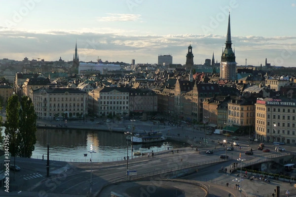 Fototapeta Stoccolma panorama