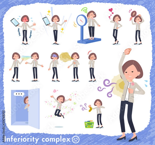 Obraz flat Formal no collar jacket women_complex