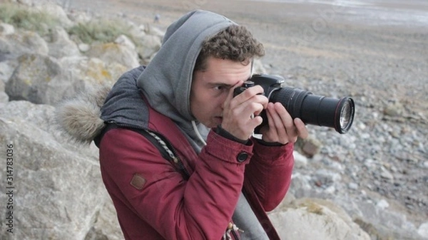 Obraz man with camera