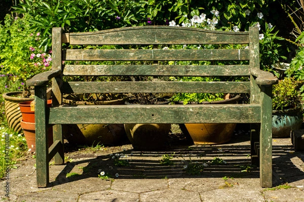 Obraz bench in the park
