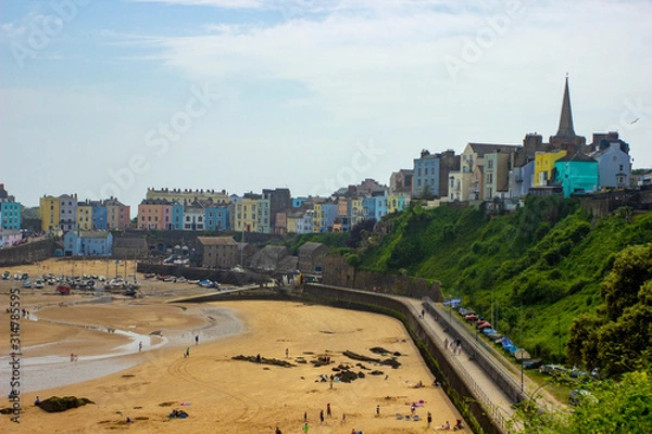 Obraz view of the town