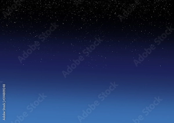 Obraz 夜空　背景　風景