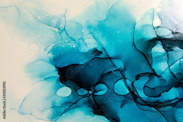 Obraz アルコールインクアート