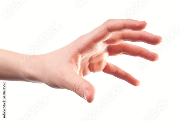 Fototapeta Stretched hand