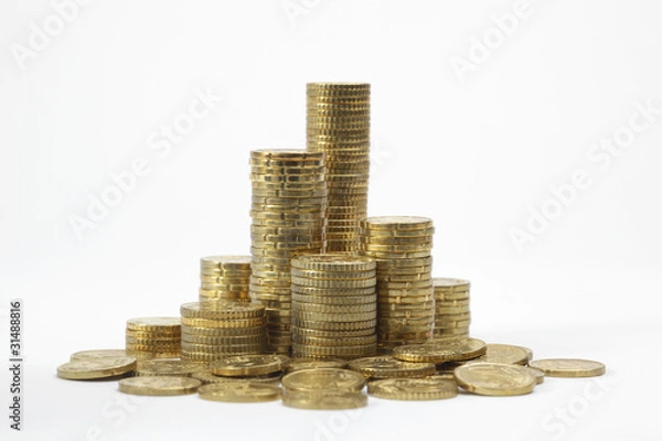 Fototapeta Münzstapel