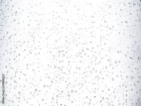 Obraz Water drops on glass.Water Drops Background.background.