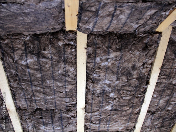 Fototapeta Hausdämmung von innen