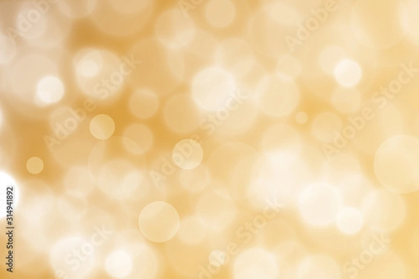 Obraz Gold bokeh background