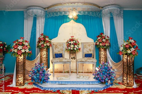 Fototapeta wedding stage