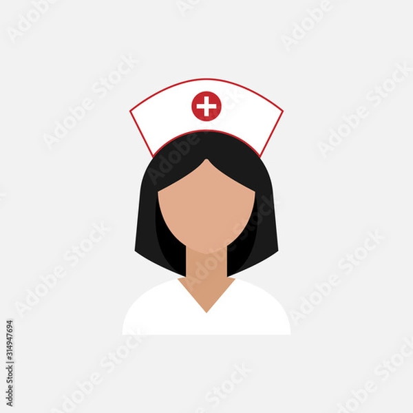 Obraz Nurse icon design vector
