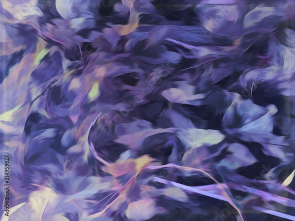 Obraz Purple Flowery Background