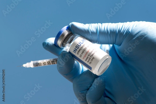 Obraz Insulin And Syringe