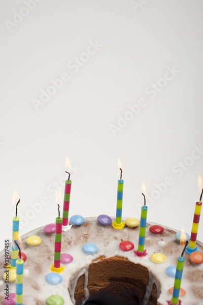 Obraz Geburtstagskuchen