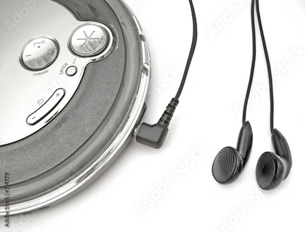 Fototapeta discman