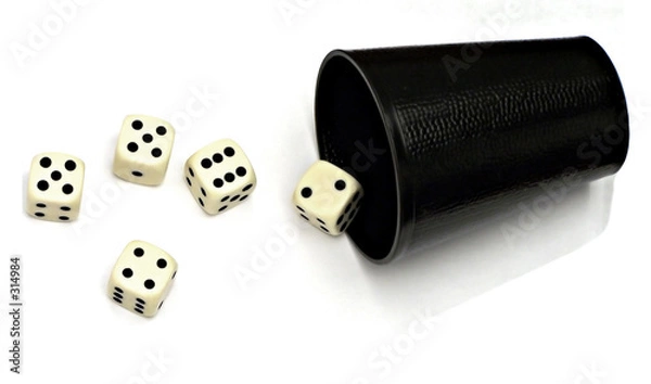 Fototapeta dice