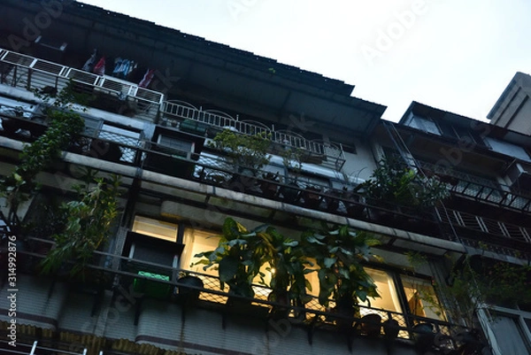 Fototapeta 台湾の台北の街の風景