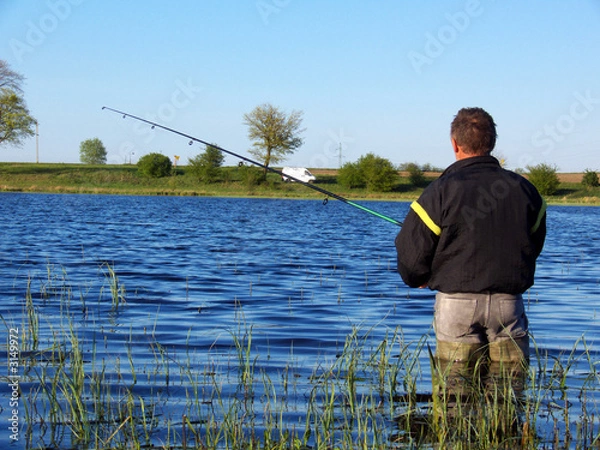 Obraz fishing time...