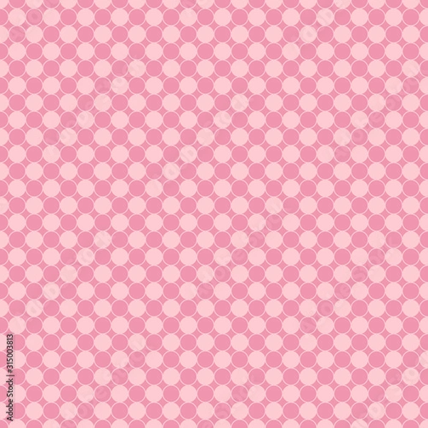 Fototapeta Abstract background texture. Dot seamless pattern. Dotted vector illustration. Soft color polka wallpapers, minimal style for flyer, cover, design. Bubble circle geometric ornametn, decorative element