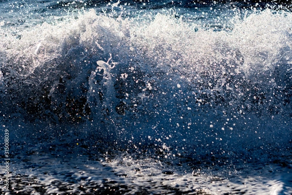 Fototapeta 波のしぶき