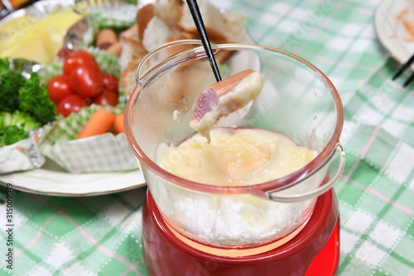 Obraz 自宅で作るチーズフォンデュ