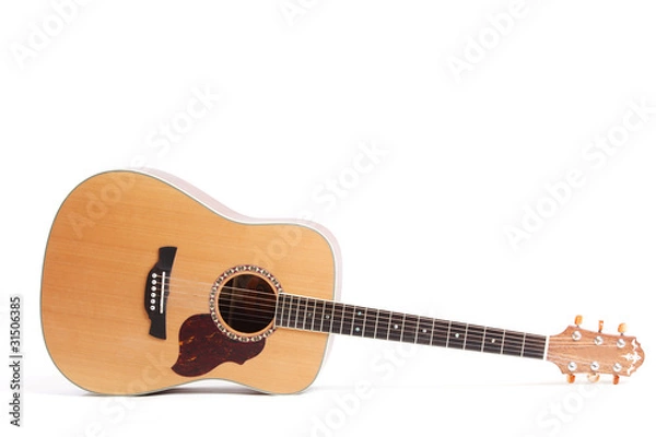 Fototapeta isolated guitar